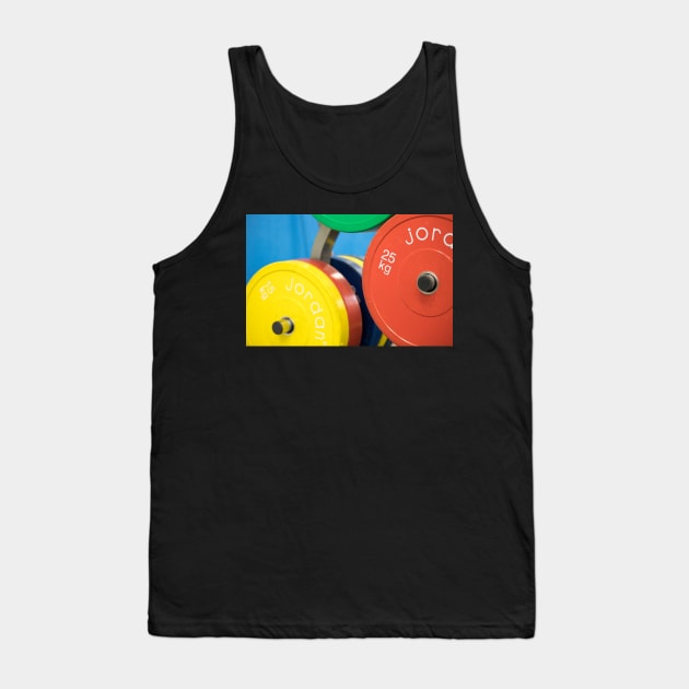 Weights Tank Top by Z Snapper